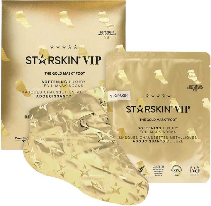 Starskin - VIP The Gold Softening Foot Mask (Fussmaske, 1 ml)