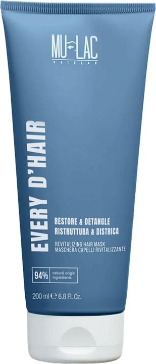 Immagine prodotto Mulac Mu Lac Every D'Hair Restructuring & Detangling - Revitalizing Hair Mask (200 ml)