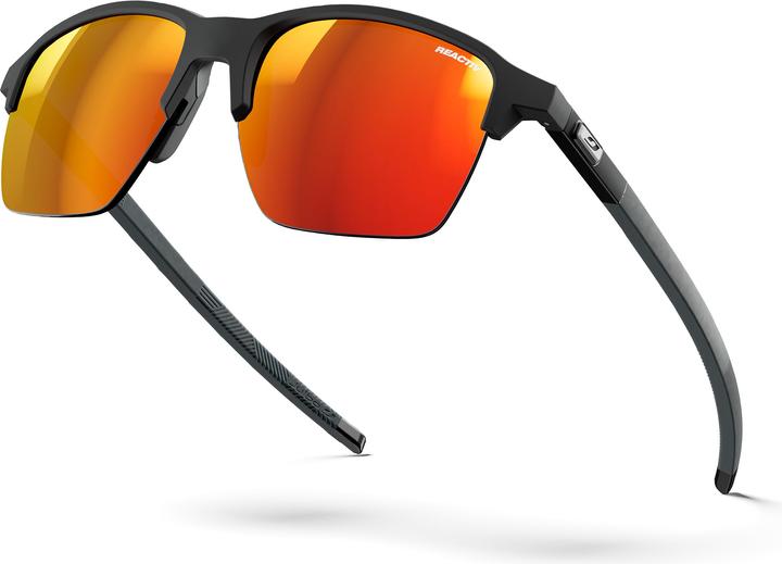 Actual product image Julbo Crossline Reactiv LA S1-3 (VLT 17-75%) (Black, Yellow, Orange)