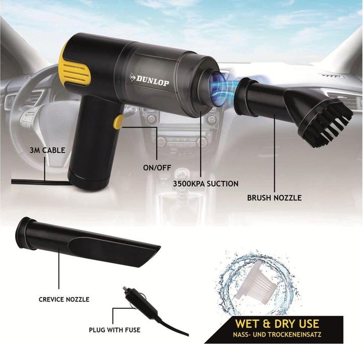 Produktbild Dunlop Car vacuum cleaner 12V