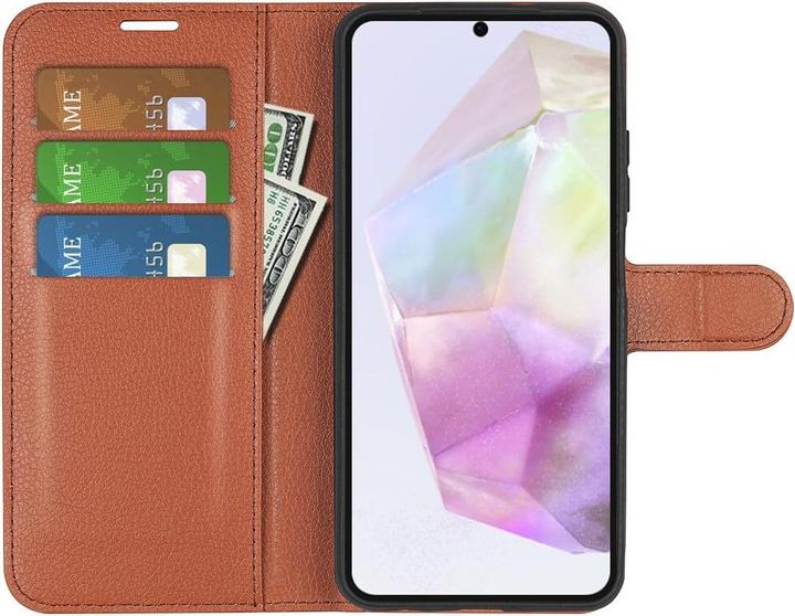 Produktbild Cover-Discount Galaxy A36 5G / A56 5G - Leder Etui Hülle (Samsung Galaxy A56, Samsung Galaxy A36)