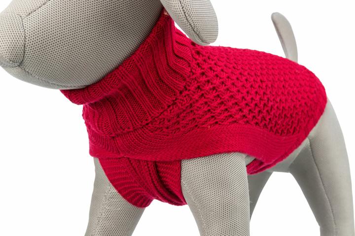 Actual product image Trixie Norwood M jumper, 50 cm, red (M, Dog jumper)