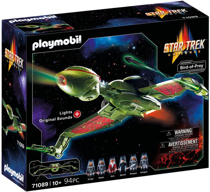 Produktbild Playmobil Klingonenschiff: Bird-of-Prey (71089, Playmobil Star Trek)