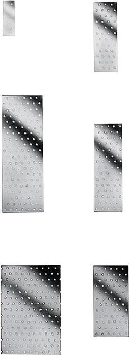 Image du produit Simpson Sst Platines d'ancrage SST acier zingué 80x2 (Plaque perforée, 50 pcs)