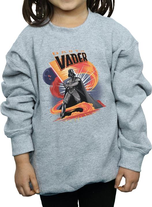 Produktbild Star Wars Darth Vader Swirling Fury Sweatshirt Mädchen (140, 146)
