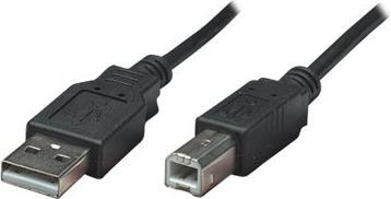 Produktbild Manhattan Hi-Speed USB B Anschlusskabel (3 m, USB 2.0)
