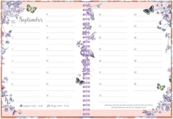 Produktbild Geburtstagskalender Vergiss mein nicht! (Harter Einband, Deutsch)
