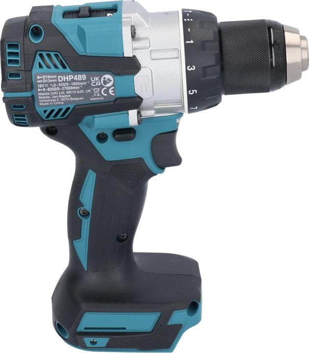 Produktbild Makita DHP 489 RF Akku Schlagbohrschrauber 18 V 73 Nm Brushless + 2x Akku 3,0 Ah + Ladegerät (Akkubetrieb)