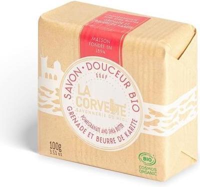 Actual product image La Corvette Douceur Organic Karite Pomegranate Solid (Hard soap)