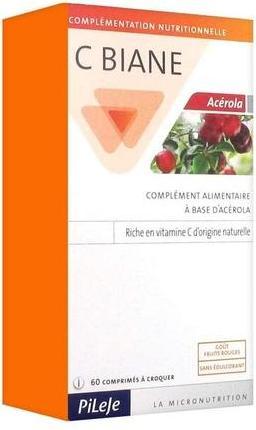Actual product image PiLeJe Acerola Tablette (60 Piece, Pills, 127 g)
