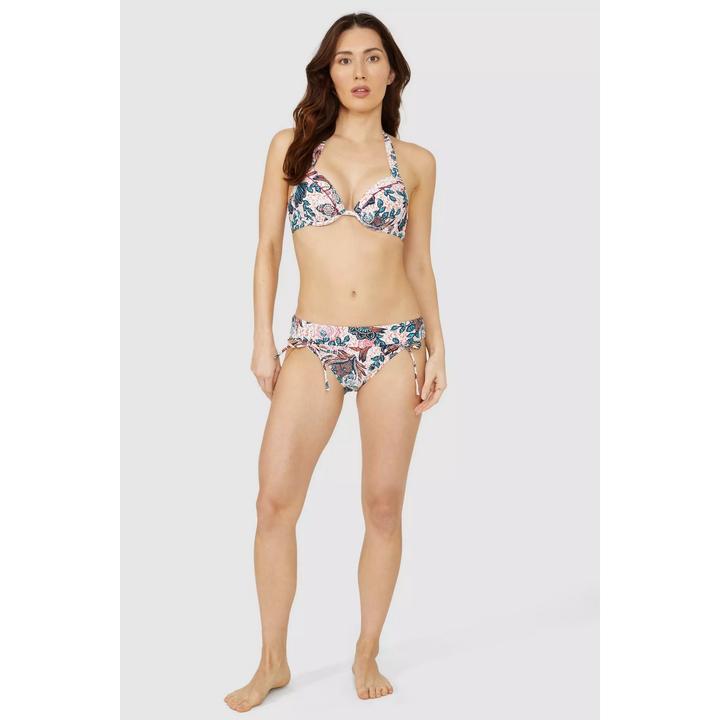 Actual product image Universal Textiles Womens/Ladies Savannah Floral Padded Bikini Top