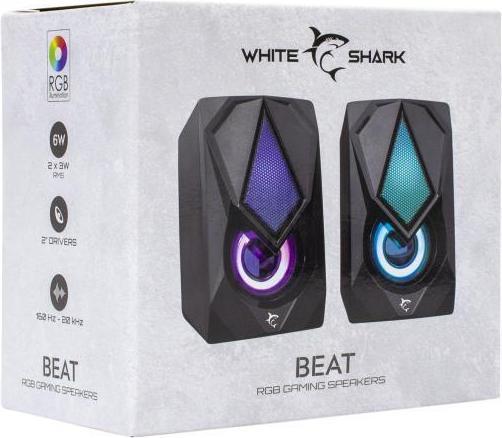 Produktbild White Shark Beat with RGB lighting