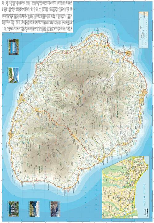 Image du produit Carte Maurice, Réunion, Rodrigues (1:90.000)