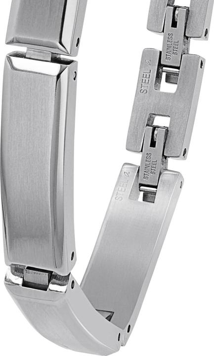 Immagine prodotto S.Oliver Armschmuck für Herren, Edelstahl (21.50 cm, Acciaio inossidabile)