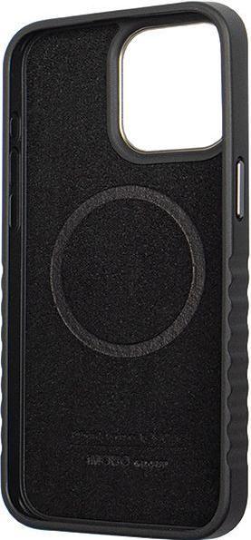 Image du produit Audi Coque en cuir véritable MagSafe iPhone 15 Pro 6.1" czarno-czerwony/noir-rouge AU-TPUPCMIP15P-R8 (Apple iPhone 15 Pro)