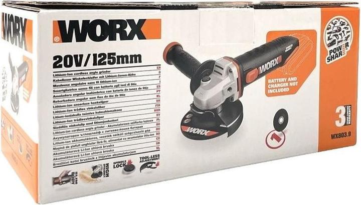 Image du produit Worx WX803.9 (125 mm)
