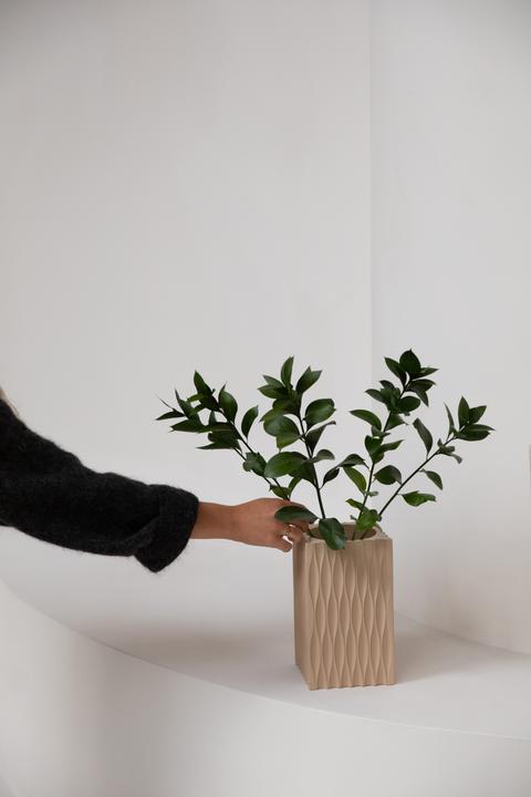 Produktbild Zuiver Riley Vase Beige (1 x)