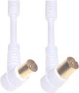 Actual product image E+P HFW 202 G coaxial cable coaxial 2.5 m White (95 dB, Antenna cable)