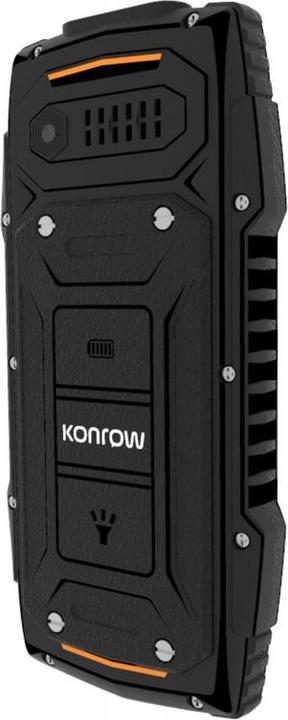 Produktbild Konrow Stone Plus - Téléphone Antichoc Certifié IP68 - 2.4" - Double Sim - Noir (2.40", 2G)