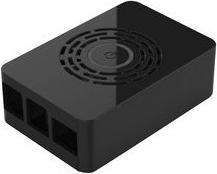 Multicomp Pro Case with switch (PCB Power-Hat) Black