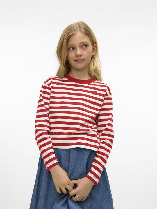 Immagine prodotto Vero Moda Vmleila Stripe Ls Cropped Top Girl Noos (116)