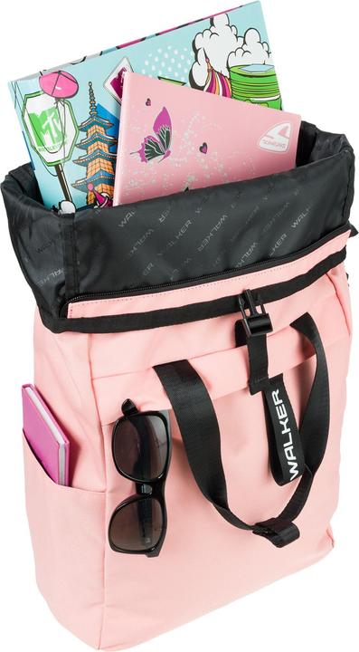 Image du produit Walker Sac à dos de loisirs Roll Top 20 - 23 l, Rose (23 l)