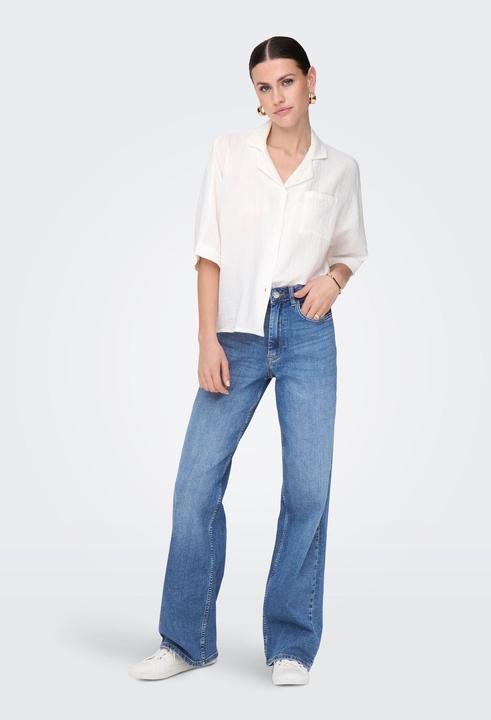 Immagine prodotto Only ONLJUDITH Hohe Taille Weiter Beinschnitt Jeans Jeans mit weitem Bein (W31/L30)