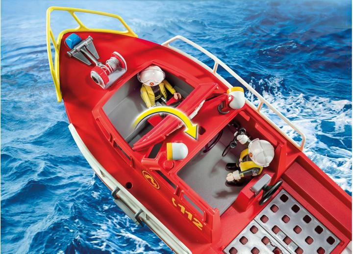 Actual product image Playmobil Fire boat (71598, Playmobil City Action)