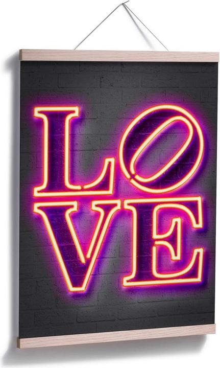 Produktbild Trenddeko Love (24 x 30 cm)
