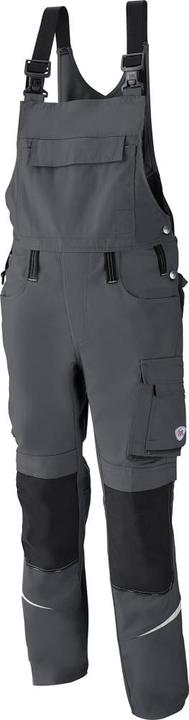 Produktbild BP Latzhose 1804 720, Gr. 56,dunkelgrau/schwarz (56)
