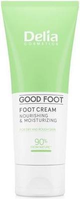 Immagine prodotto Delia Cosmetics Delia Good Foot Crema Piedi Nutriente e Idratante per Pelle Secca e Ruvida 100Ml (Pediluvio, 100 ml)