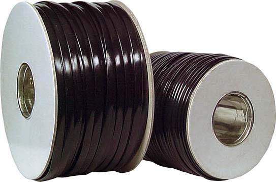 Produktbild EFB Elektronik Modular-Flachbandkabel 6-adrig, schwarz, 100 Meter Ring