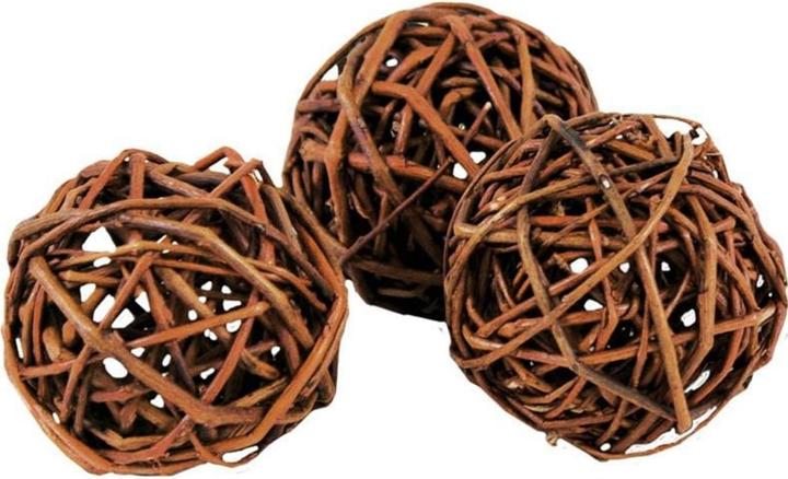 JR Farm Mini willow play ball 3 pieces (0.06 kg, 3 x)