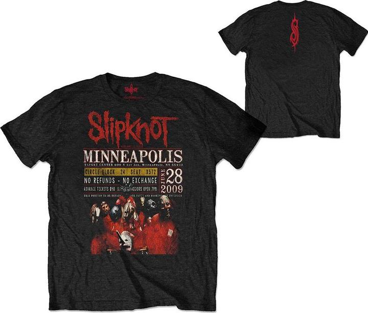 Slipknot Erwachsene Minneapolis 09 T-shirt
