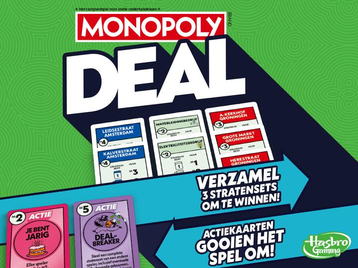 Productafbeelding Hasbro Gaming Monopoly Deal (Nederlands)