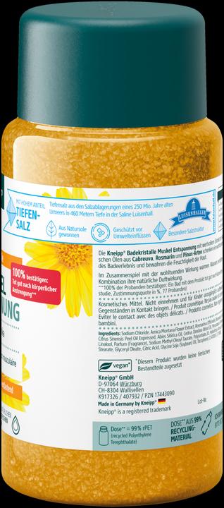 Actual product image Kneipp Bath crystals muscle relaxation (Bath salts)