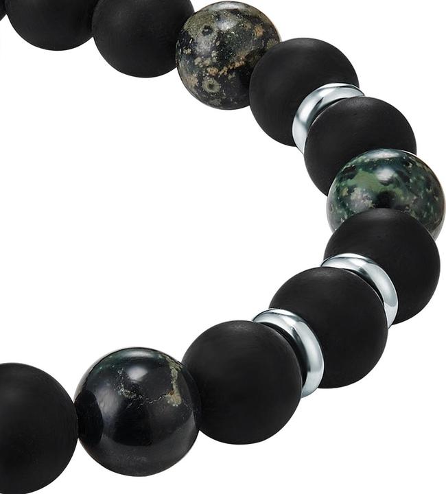 Immagine prodotto True Rebels Agata da uomo in acciaio inox argento 20,5 cm - 11708 (20.50 cm, Acciaio inossidabile)