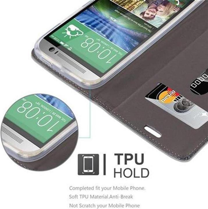 Actual product image Cadorabo Book Jeans Optics Cover (HTC One M8)