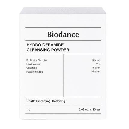 Image du produit Biodance Hydro Ceramide Cleansing Powder Enzymatic Face Powder 30x1g (Chiffons de nettoyage)