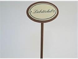 Produktbild Münder Gewürzstecker Liebstöckl Emailschild 25 cm (25 cm)