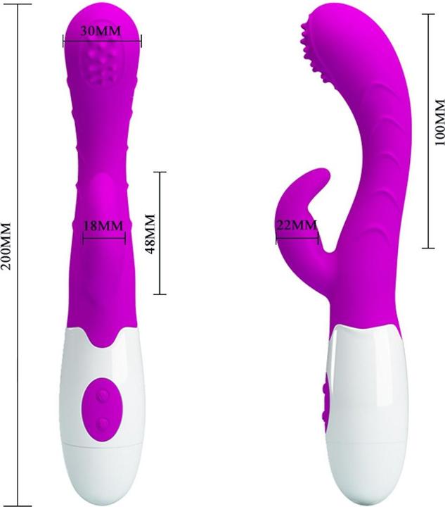 Actual product image Pretty Love Bruno Rabbit vibrator