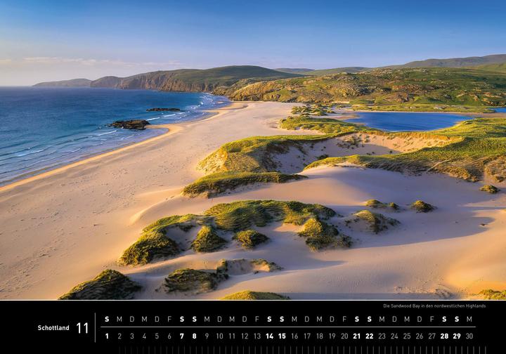 Produktbild Schottland Premiumkalender 2026 (50 x 35 cm, Harter Einband, Deutsch)