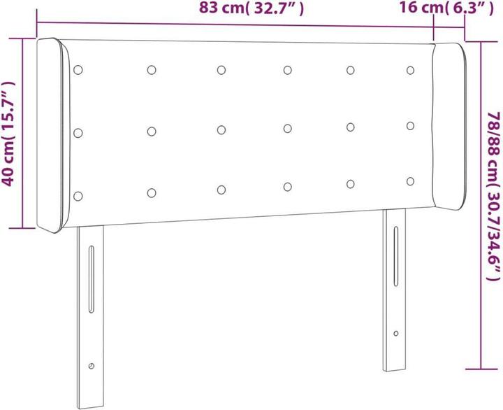 Produktbild VidaXL Farlie (83 x 16 x 88 cm)