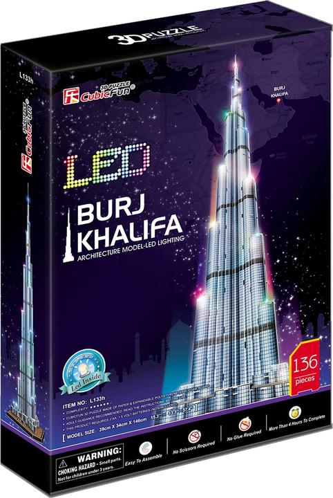 Image du produit Cubicfun Burj Khalifa (136 pièces)
