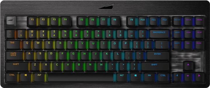 Mountain Everest Core TKL Keyboard - MX Silent Red, ISO, DE Layout (DE, Cable)
