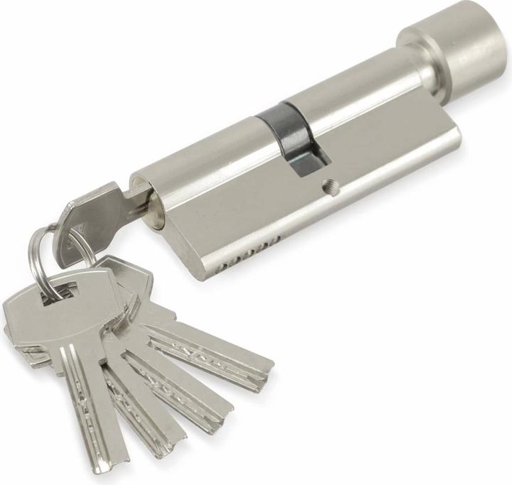Produktbild Masterproof Sicherheits-Schliesszylinder mit Knauf 1018-PJXY, 80 mm