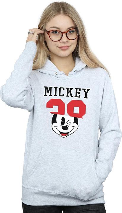 Immagine prodotto Disney Mickey Mouse Split 28 Felpa con Cappuccio Donna (L)