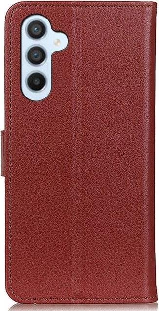 Actual product image MU Classic Litchi Leder Bookcover Series (Samsung Galaxy S24+, Samsung Galaxy S25)