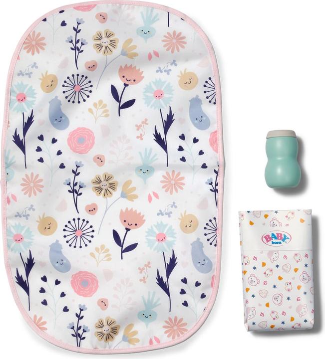 Produktbild Zapf Creation BABY born Wickeltasche Blumen
