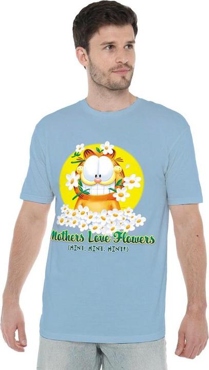 Immagine prodotto Garfield Mothers Love Flowers Maglietta Uomo (XL)
